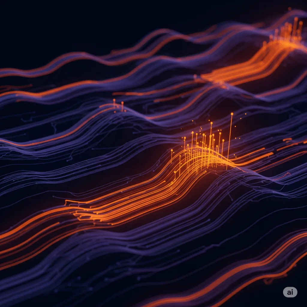 Abstract image of data scraping