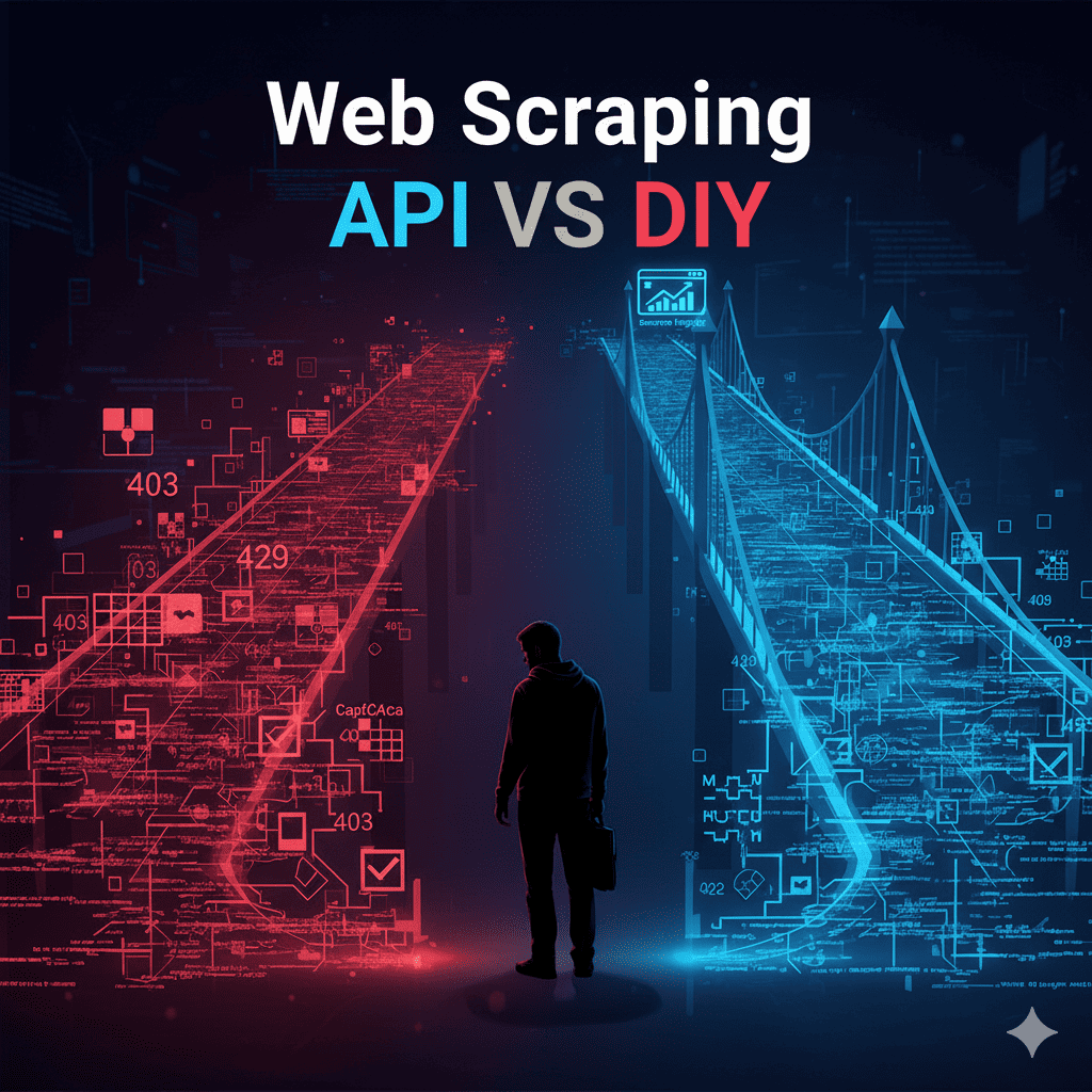 Web Scraping API vs DIY Solution
